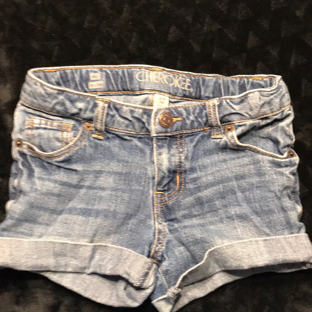 Girls denim shorts
